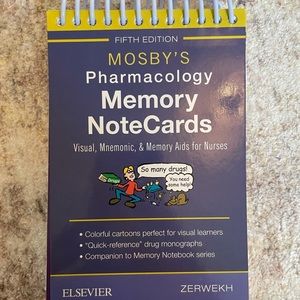 Mosbys Pharmacology MemoryCards